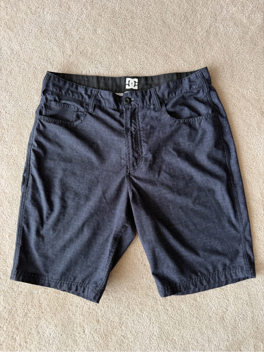 DC Men's Flat-Front Casual Shorts